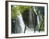 Waterfall in the Plitvice Lakes National Park, Unesco World Heritage Site, Croatia-G Richardson-Framed Photographic Print