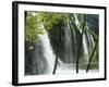 Waterfall in the Plitvice Lakes National Park, Unesco World Heritage Site, Croatia-G Richardson-Framed Photographic Print