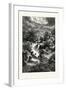 Waterfall in the Pyrenees-Albert Rieger-Framed Giclee Print