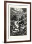 Waterfall in the Pyrenees-Albert Rieger-Framed Giclee Print