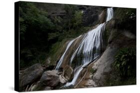 Waterfall in the Remote Highlands of Guatemala-Steven Gnam-Stretched Canvas