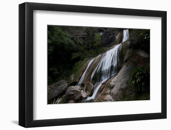 Waterfall in the Remote Highlands of Guatemala-Steven Gnam-Framed Photographic Print
