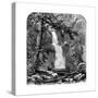 Waterfall in the Yosemite Valley, California, USA, C1875-null-Stretched Canvas