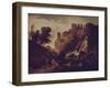 Waterfall in Tivoli, 1747-Claude Joseph Vernet-Framed Giclee Print