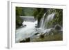 Waterfall in Xiaoqikong Rain Forest, Guizhou Province, China, Asia-Bruno Morandi-Framed Photographic Print