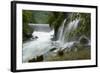 Waterfall in Xiaoqikong Rain Forest, Guizhou Province, China, Asia-Bruno Morandi-Framed Photographic Print