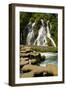 Waterfall in Xiaoqikong Rain Forest, Guizhou Province, China, Asia-Bruno Morandi-Framed Photographic Print