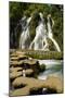 Waterfall in Xiaoqikong Rain Forest, Guizhou Province, China, Asia-Bruno Morandi-Mounted Photographic Print