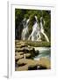 Waterfall in Xiaoqikong Rain Forest, Guizhou Province, China, Asia-Bruno Morandi-Framed Photographic Print