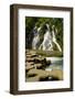 Waterfall in Xiaoqikong Rain Forest, Guizhou Province, China, Asia-Bruno Morandi-Framed Photographic Print