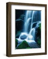 Waterfall in Yosemite National Park-Bill Ross-Framed Photographic Print