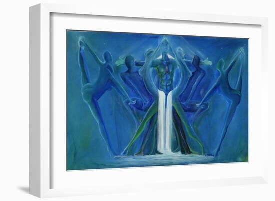 Waterfall Interlude-Ikahl Beckford-Framed Giclee Print