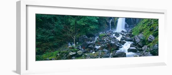 Waterfall, Lake District, Lake District National Park, England-null-Framed Photographic Print