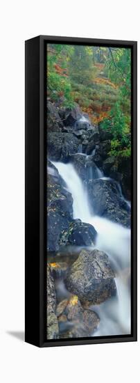 Waterfall, Lake District, Lake District National Park, England-null-Framed Stretched Canvas