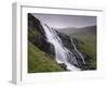 Waterfall, Laksa River Near Hellur, Eysturoy Island, Faroe Islands, Denmark, Europe-Patrick Dieudonne-Framed Photographic Print