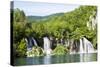 Waterfall Milanovacki Slapovi, Plitvice Lakes, Plitvicka Jezera, Croatia-Martin Zwick-Stretched Canvas