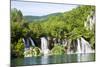 Waterfall Milanovacki Slapovi, Plitvice Lakes, Plitvicka Jezera, Croatia-Martin Zwick-Mounted Photographic Print