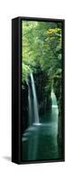 Waterfall Miyazaki Japan-null-Framed Stretched Canvas