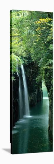 Waterfall Miyazaki Japan-null-Stretched Canvas