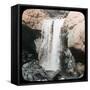 Waterfall, Mullion, Cornwall, Late 19th or Early 20th Century-null-Framed Stretched Canvas