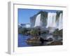 Waterfall Named Iguassu Falls, Formerly Known as Santa Maria Falls, on the Brazil Argentina Border-Paul Schutzer-Framed Photographic Print