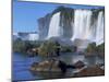 Waterfall Named Iguassu Falls, Formerly Known as Santa Maria Falls, on the Brazil Argentina Border-Paul Schutzer-Mounted Photographic Print