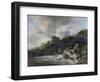 Waterfall Near a Village, c.1665-70-Jacob Isaaksz. Or Isaacksz. Van Ruisdael-Framed Giclee Print