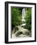 Waterfall Near Le Mont Dor, Auvergne, France-Michael Busselle-Framed Photographic Print