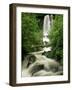 Waterfall Near Le Mont Dor, Auvergne, France-Michael Busselle-Framed Photographic Print