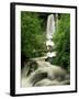 Waterfall Near Le Mont Dor, Auvergne, France-Michael Busselle-Framed Photographic Print