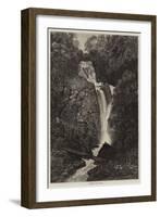 Waterfall Near Penang-null-Framed Giclee Print