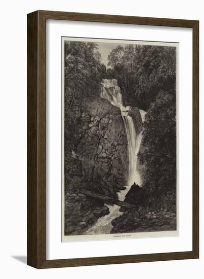 Waterfall Near Penang-null-Framed Giclee Print