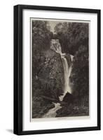 Waterfall Near Penang-null-Framed Giclee Print