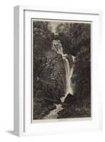 Waterfall Near Penang-null-Framed Giclee Print