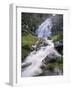 Waterfall Near Uig, Isle of Lewis, Outer Hebrides, Scotland, United Kingdom-Lee Frost-Framed Photographic Print