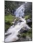 Waterfall Near Uig, Isle of Lewis, Outer Hebrides, Scotland, United Kingdom-Lee Frost-Mounted Photographic Print