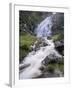 Waterfall Near Uig, Isle of Lewis, Outer Hebrides, Scotland, United Kingdom-Lee Frost-Framed Photographic Print