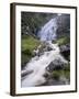 Waterfall Near Uig, Isle of Lewis, Outer Hebrides, Scotland, United Kingdom-Lee Frost-Framed Photographic Print