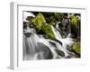 Waterfall, Olympic National Park, Washington, USA-Tom Norring-Framed Premium Photographic Print