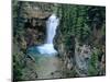 Waterfall on Falls Creek in Lewis and Clark National Forest, Montana, USA-Chuck Haney-Mounted Photographic Print