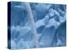Waterfall on Glacier on Spitsbergen-Hans Strand-Stretched Canvas