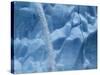 Waterfall on Glacier on Spitsbergen-Hans Strand-Stretched Canvas