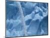 Waterfall on Glacier on Spitsbergen-Hans Strand-Mounted Photographic Print