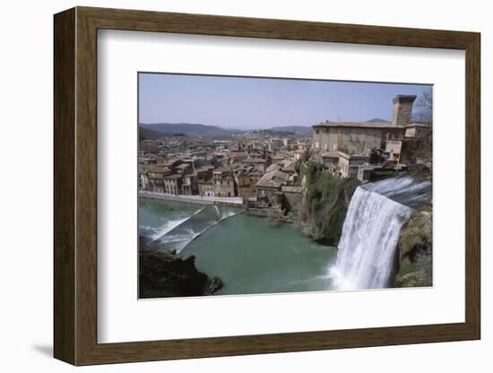 Waterfall on Italian River-Vittoriano Rastelli-Framed Photographic Print