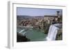 Waterfall on Italian River-Vittoriano Rastelli-Framed Photographic Print