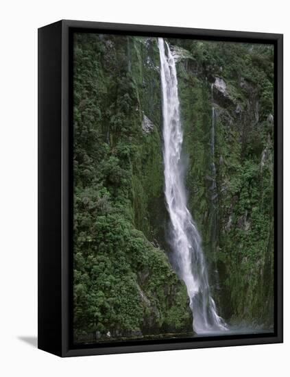 Waterfall on Milford Sound-Franz Marc Frei-Framed Stretched Canvas