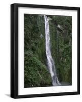 Waterfall on Milford Sound-Franz Marc Frei-Framed Photographic Print