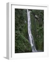 Waterfall on Milford Sound-Franz Marc Frei-Framed Photographic Print