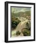 Waterfall on River Neath, South Wales-James Burrell Smith-Framed Giclee Print