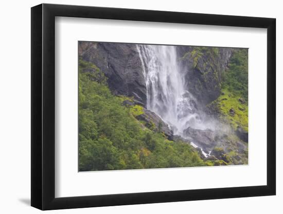 Waterfall, on the Flamm Railway.-Mallorie Ostrowitz-Framed Photographic Print